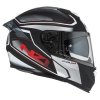 Kask Motocyklowy NZI Eurus 4 Stream Duo Charmant Black White Tinted S Matt